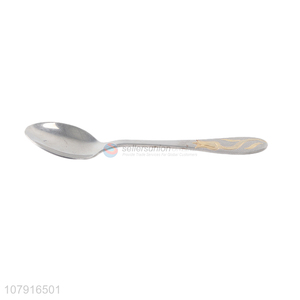 Good quality stainless steel home restaurant tableware spoon