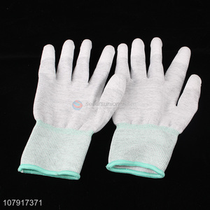 Thickened Carbon Fiber Fingertip Coated Gloves Work Glove