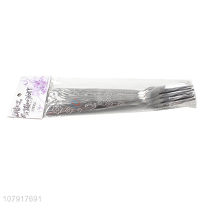 Factory direct sale silver stainless steel food grade fork