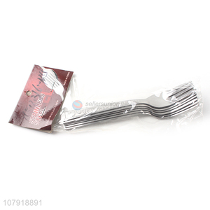 Good quality universal carved food grade fork with short handle