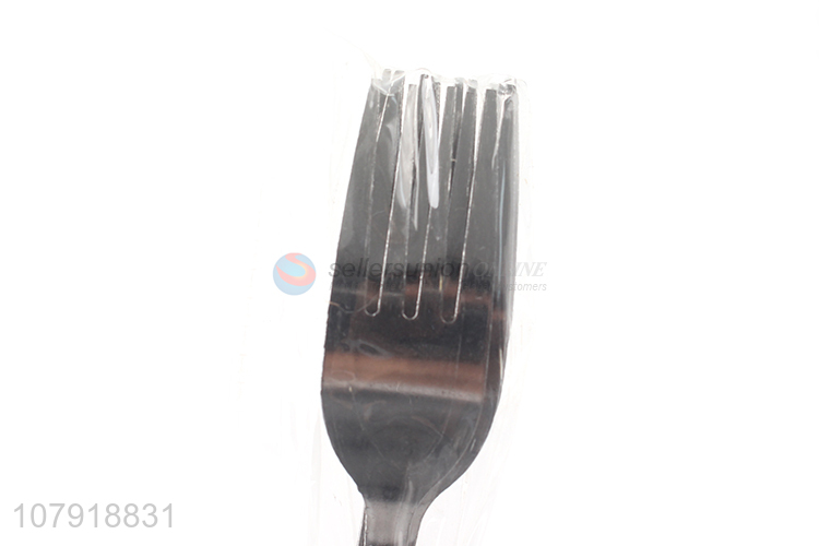 New silver stainless steel universal fork household tableware