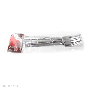 Lastest arrival silver stainless steel fork kitchen tableware