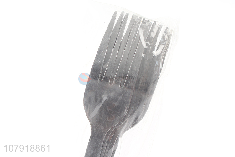 Yiwu wholesale silver universal stainless steel dining fork