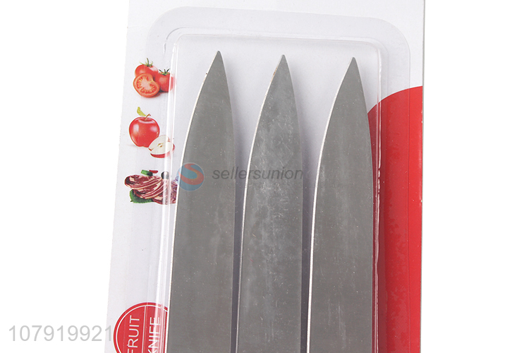 China Factory Stainless Steel Fruit Knife Vegetable Knife Kitchen Knives