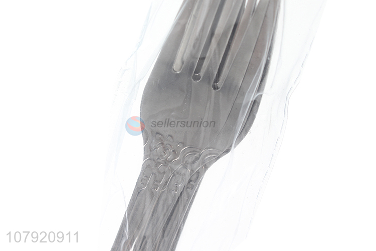 China factory cheap stainless steel table fork metal steak forks