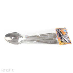 New arrival household stainless steel table spoon metal dinner spoon