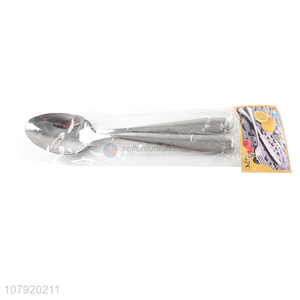 Good sale kitchen supplies stainless steel silverware metal dinner spoon