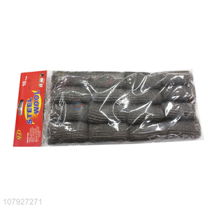 Yiwu wholesale large steel wool universal kitchen scouring pad