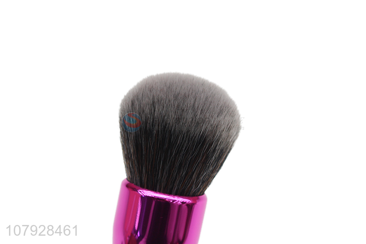 Wholesale black loose powder brush universal makeup tool for ladies