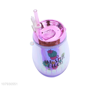 Recent product summer tumbler straw water cup coffee mug with straw