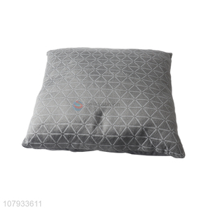 China supplier fleece office waist pillow sofa pillow cushion for decor