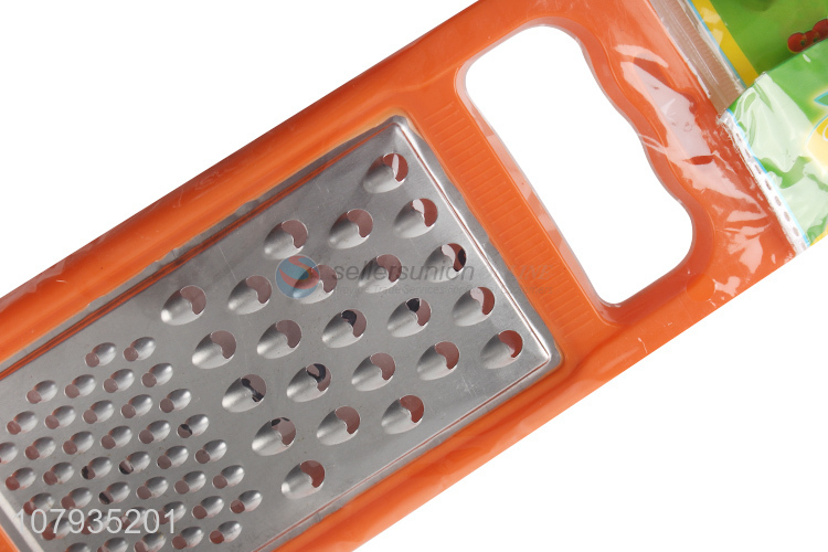 Newest Stainless Steel Multi-Functional Vegetable Grater With Plastic Handle