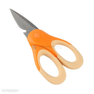 High quality heavy duty stainless steel chicken bones scissors meat bbq scissors