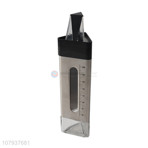 Recent product 200ml stainless steel oil soy sauce dispenser bottle with scale