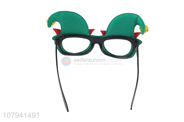 Custom Colorful Christmas Hat Christmas Decoration Glasses