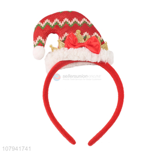 Hot Selling Christmas Hat Hair Hoop Christmas Decorative Head Band