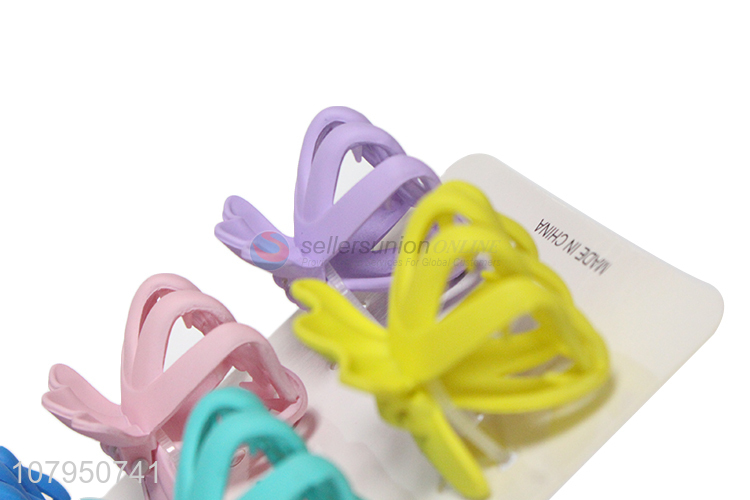 New arrival plastic fashion lady hair claws clips with top quality