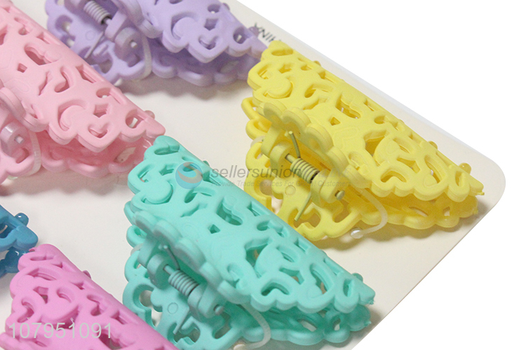 China products non-slip strong hold hair claw clips with top quality