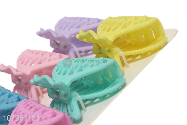 Good quality plastic fashion hair claw clips for hair accessories