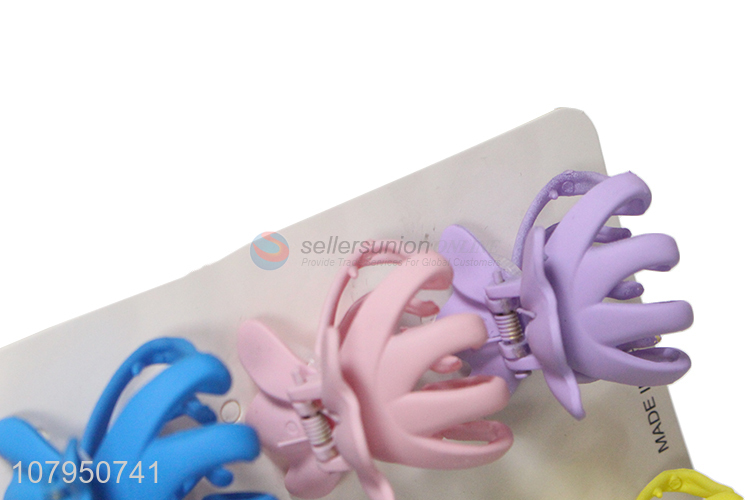New arrival plastic fashion lady hair claws clips with top quality