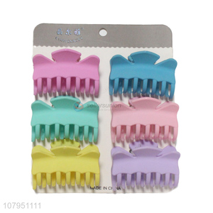 Popular products durable non-slip plastic hair claw clips for sale