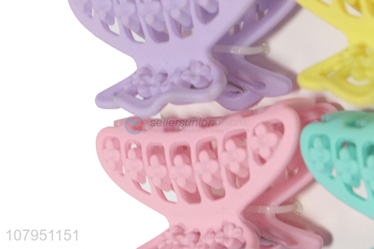 Good quality plastic fashion hair claw clips for hair accessories