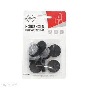 Hot Sale Furniture Table Chair Floor Protectors <em>Felt</em> <em>Pad</em> With Nails