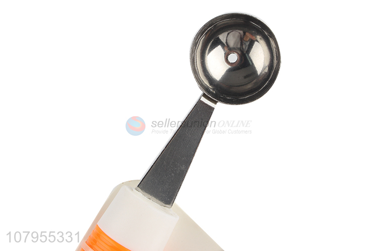 New arrival stainless steel ice cream scoop melon baller with pp handle