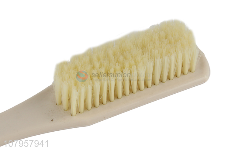 Factory direct sale long handle plastic shoe brush household cleaning brush