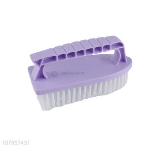High quality purple plastic board brush universal laundry brush