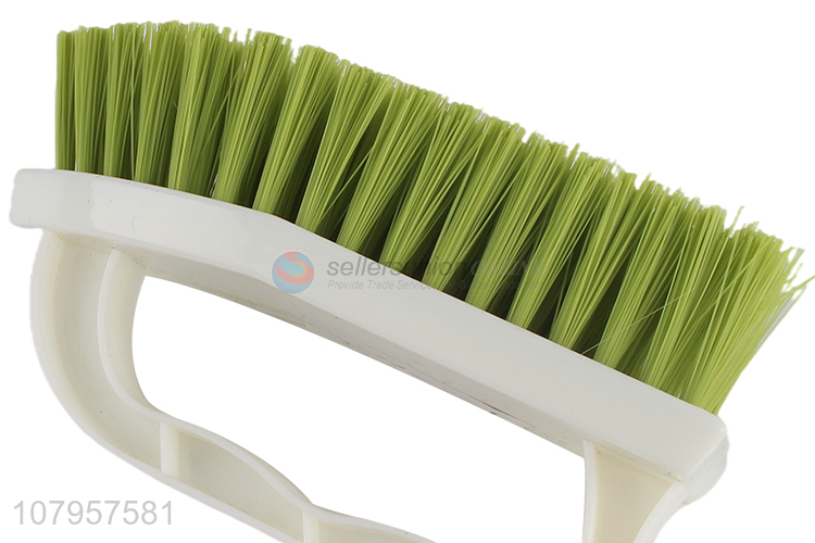 Hot sale green plastic laundry brush universal scrubbing brush