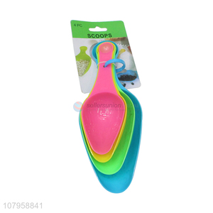 Hot product multicolor plastic food grade measuring cup for kitchen