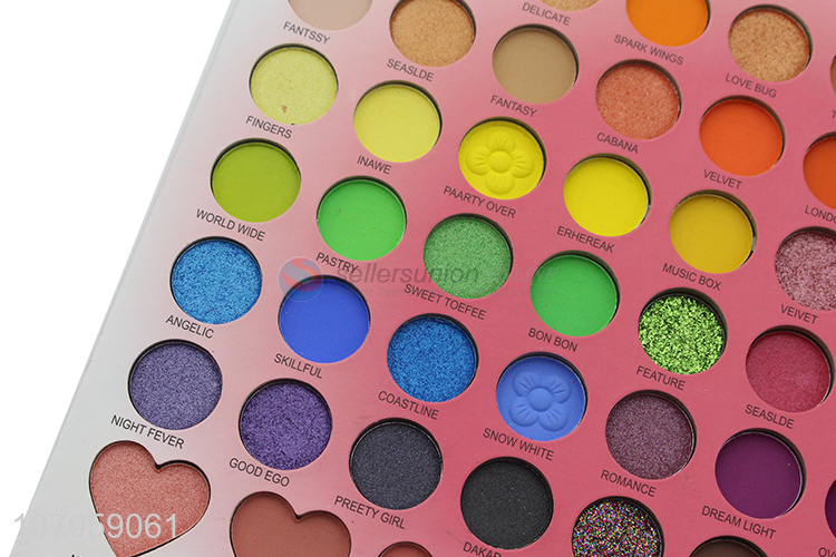 High quality 68 colors eyeshadow palette eye makeup palette