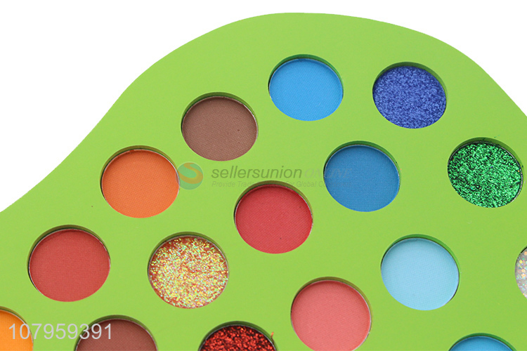 Best selling women cosmetic colorful eyeshadow palette 28 colors