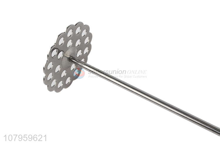 Delicate Design Plastic Handle Stainless Steel Murphy Press For Kitchen