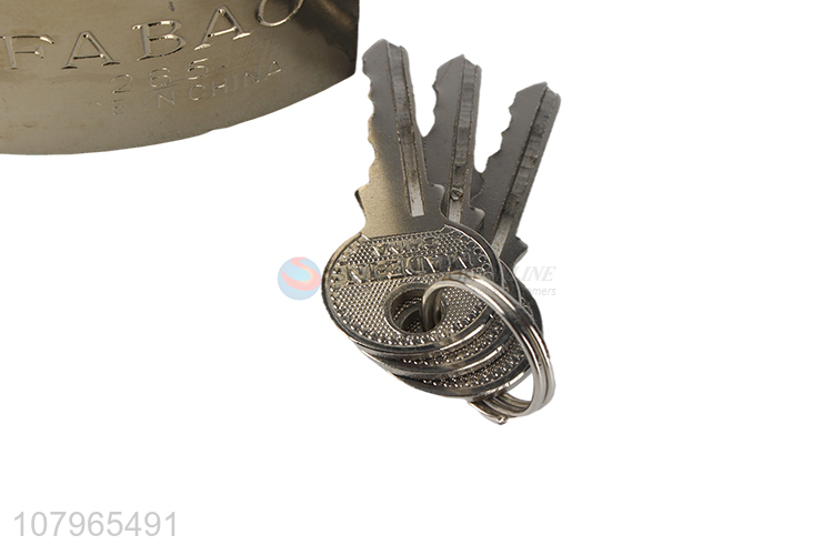 Good wholesale price long handle iron padlock drawer door lock