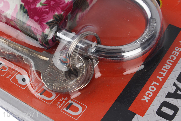 Good price printing creative padlock household universal padlock wholesale