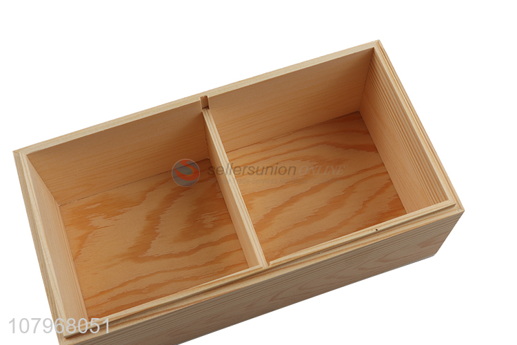 Yiwu wholesale wooden small box multi-purpose storage box with lid