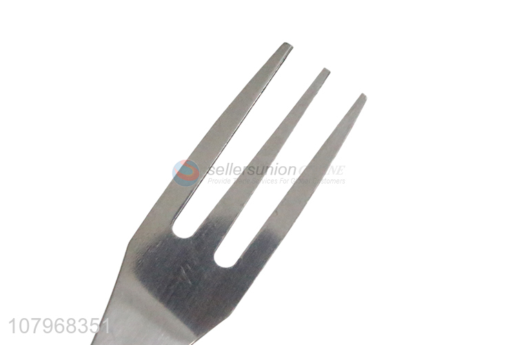 New Arrival Non-Slip Handle Meat Fork Stainless Steel Fork