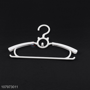 New arrival multi-purpose plastic kids clothes hanger stretchable coat hanger