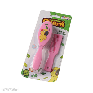 Fashion Design Hair Brush With Hair Comb For Baby Hair Care