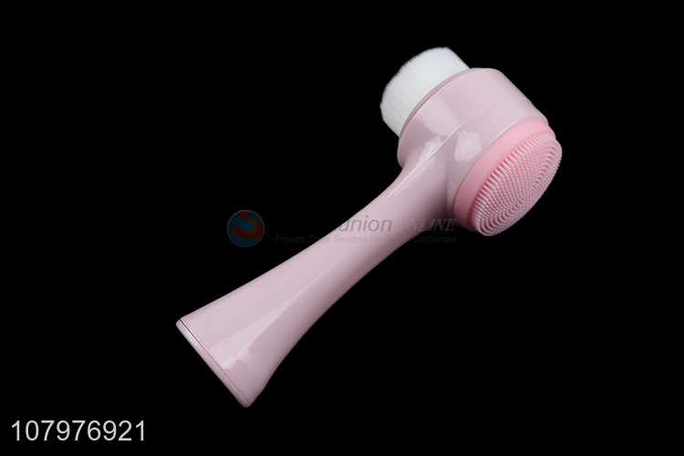 Fashion Style Double-Sided Facial Cleansing Brush For Women