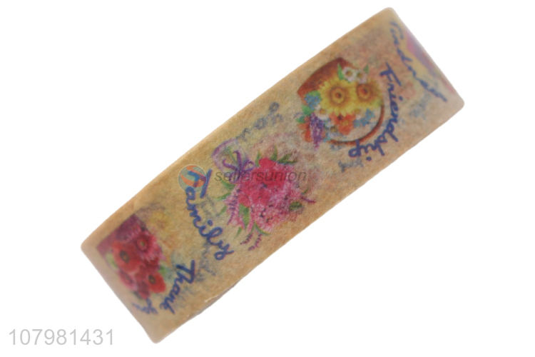 Most popular decorative stationary masking tape washi tape