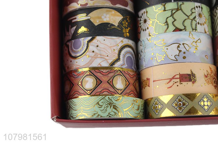 Hot selling chinese style decoration printed washi tape wholesale