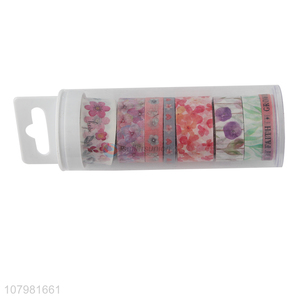 Factory price flower pattern japanese washi tape for decoration