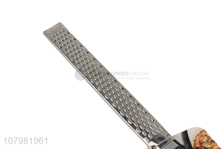 New products silver stainless steel grater creative long planer