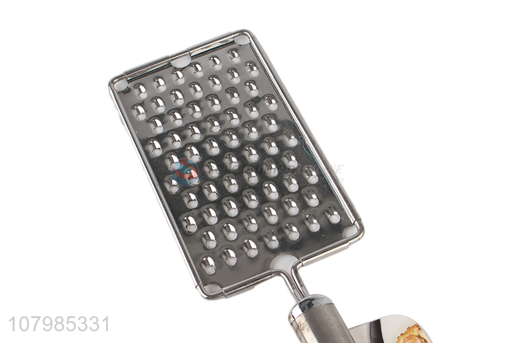 China supplier small-hole vegetable grater cheap stainless steel grater