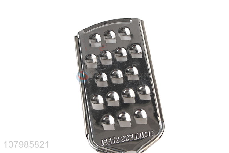 Low price stainless steel vegetable cucumber grater with large holdes