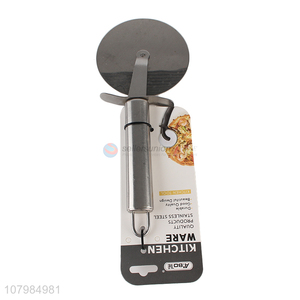 Hot selling food grade stainless steel pizza slicer pizza cutter wheel