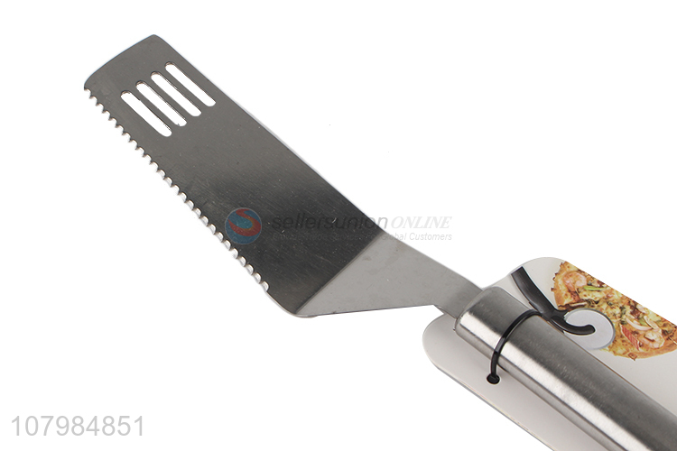 Latest arrival stainless steel fish frying spatula pancake turner